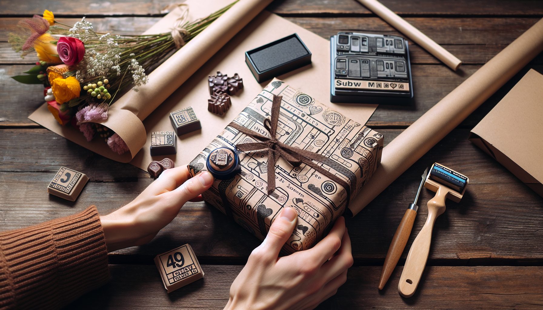 Зачем вообще проштамповывать подарочный набор?