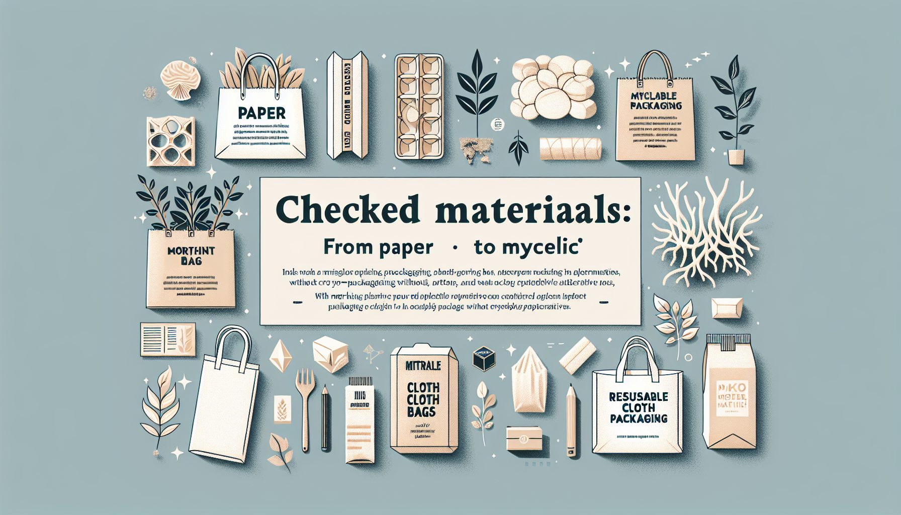 Проверенные материалы: от бумаги до мицелия
