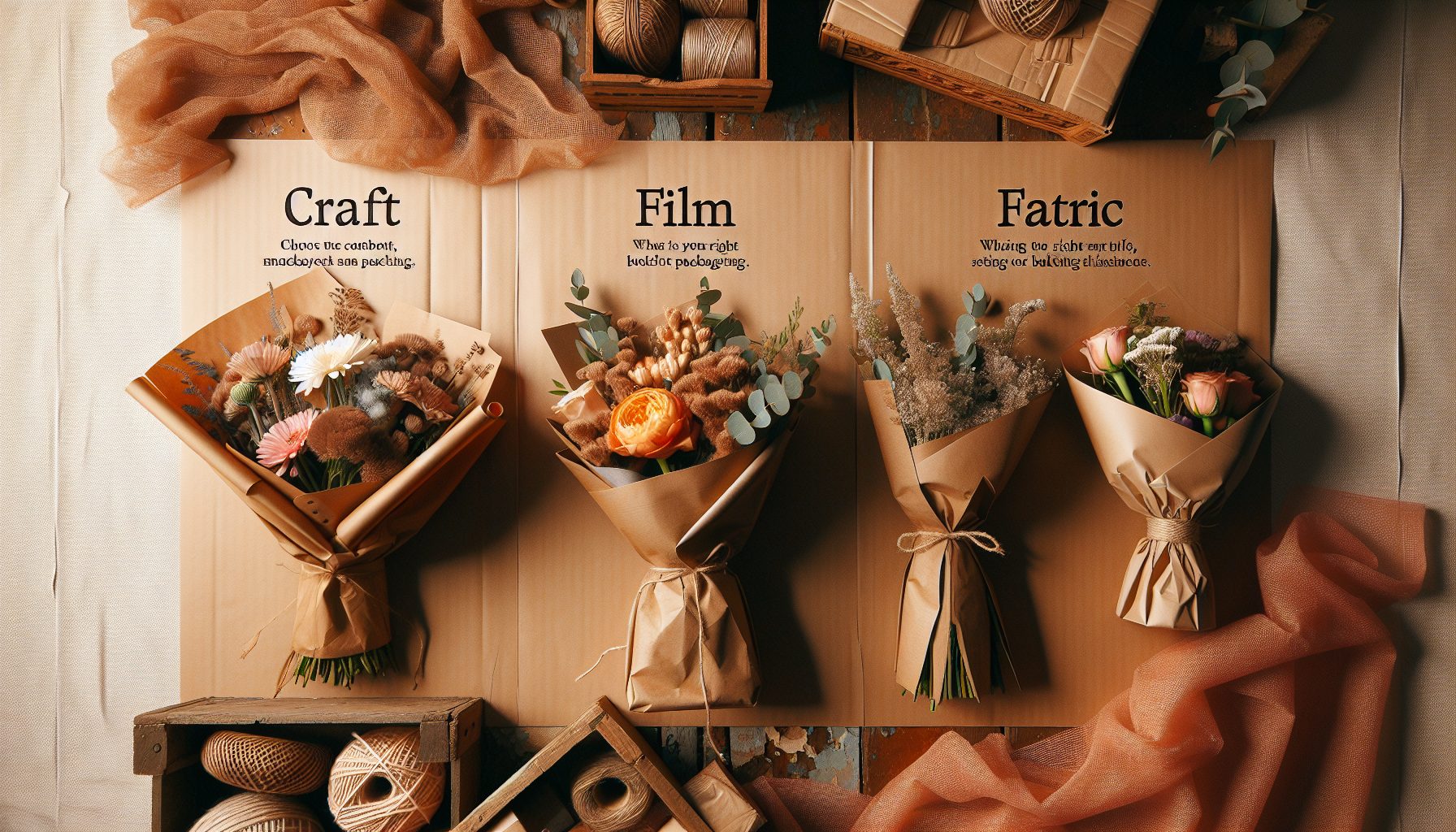 Крафтовая упаковка: тепло, уют и немного ретро