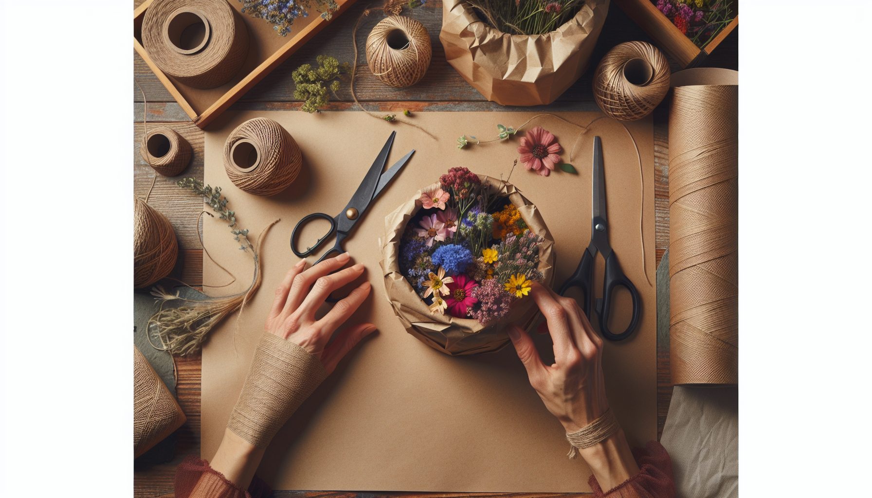 Секреты упаковки в крафт-бумагу