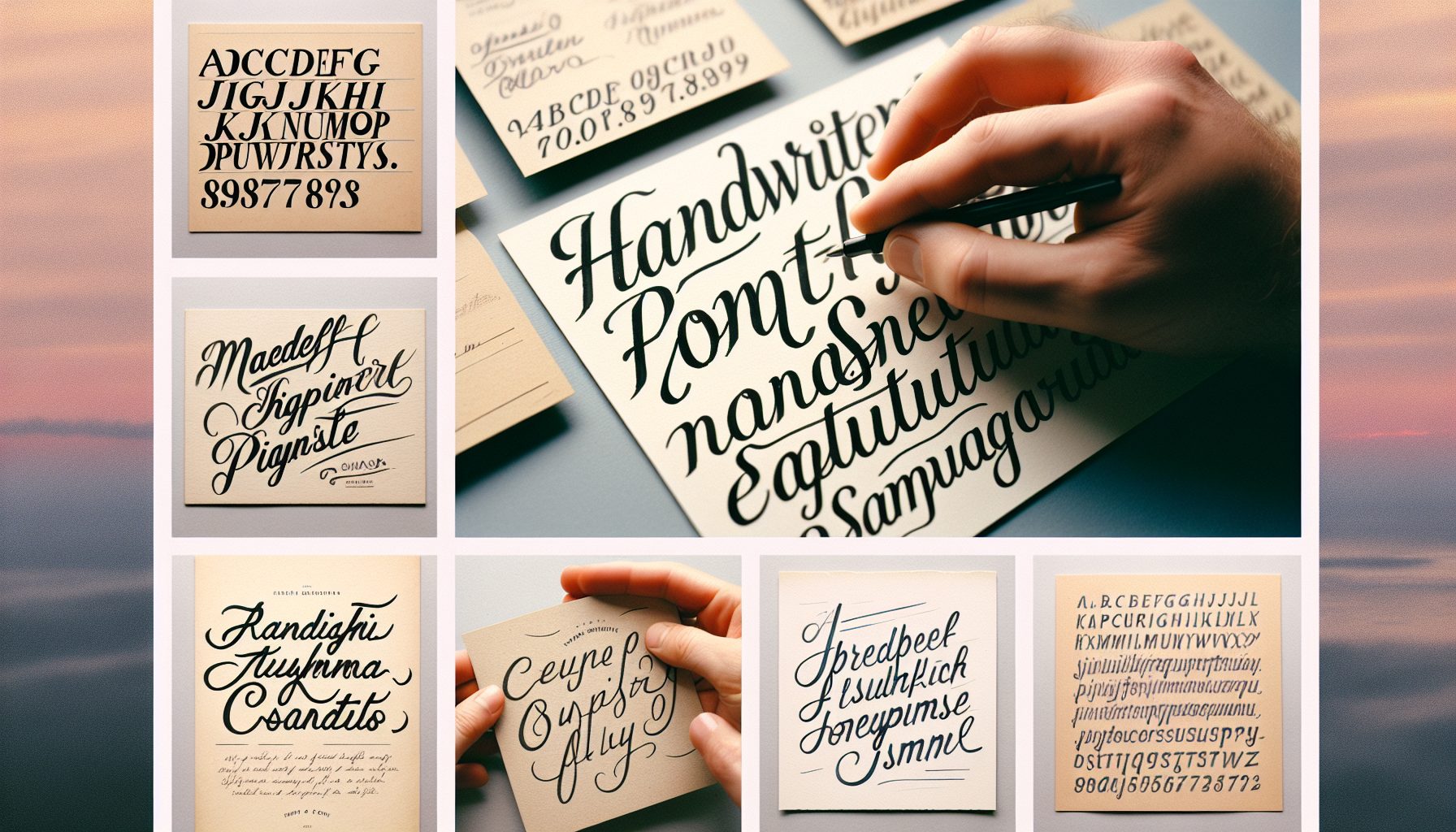 Рукописные шрифты — когда важна искренность