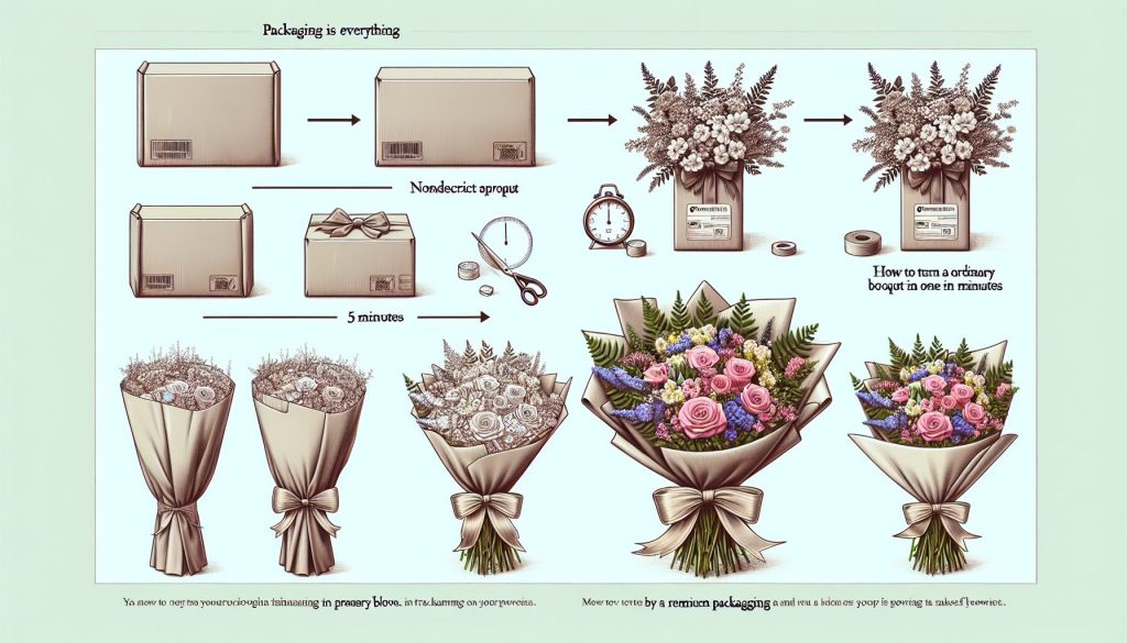 Упаковка решает всё: как превратить обычный букет в премиум за 5 минут