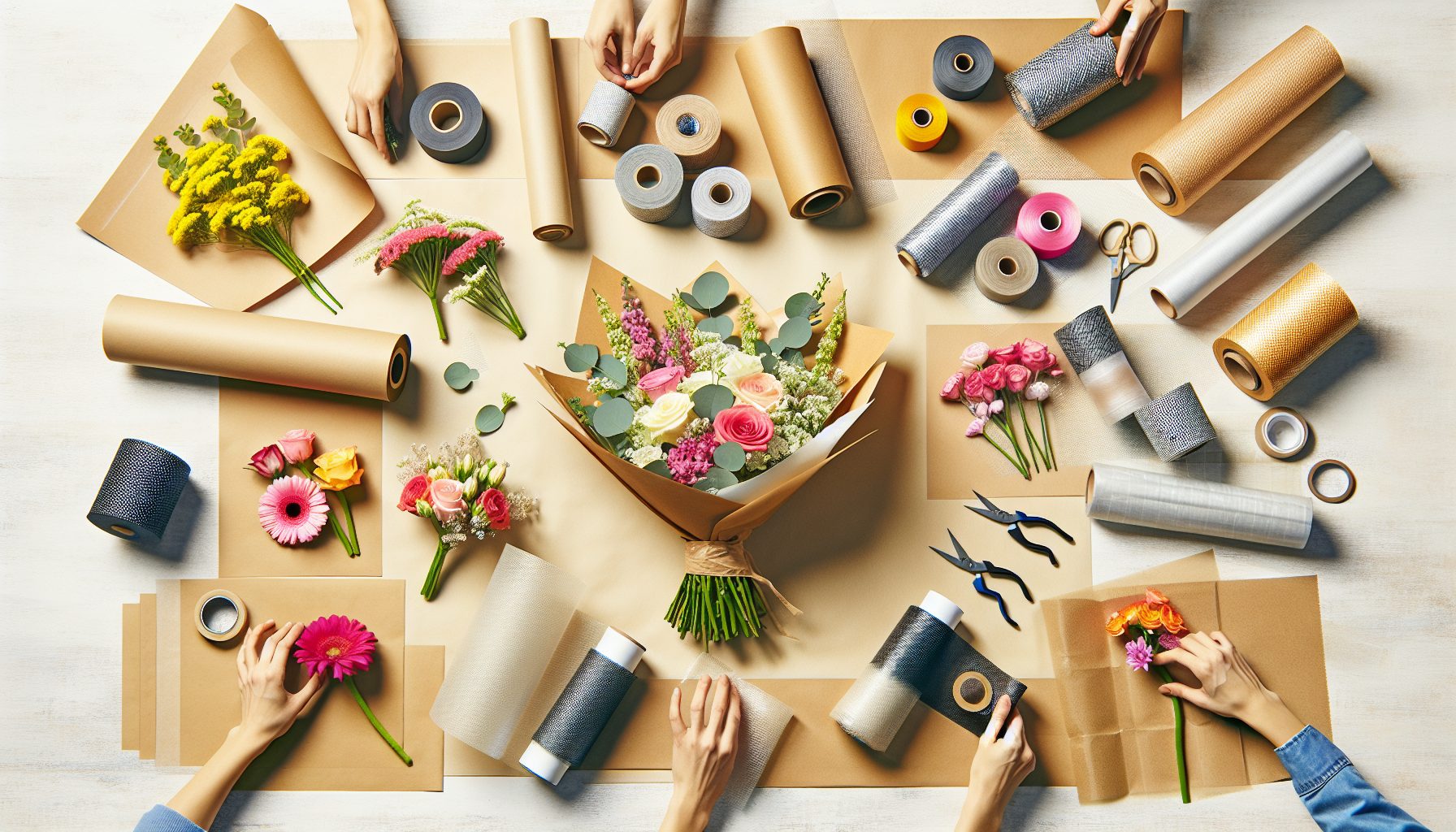 Цвет и фактура: баланс между цветами и обрамлением