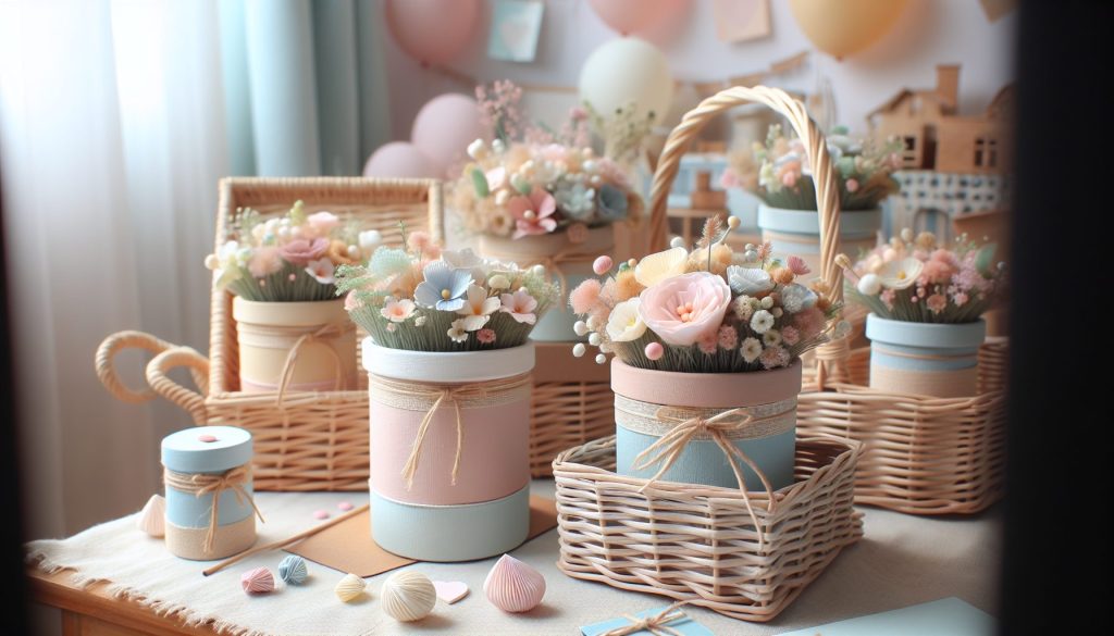 Когда сделать кашпо композицию в корзине — на рафию, для юбилея, в пастельной гамме