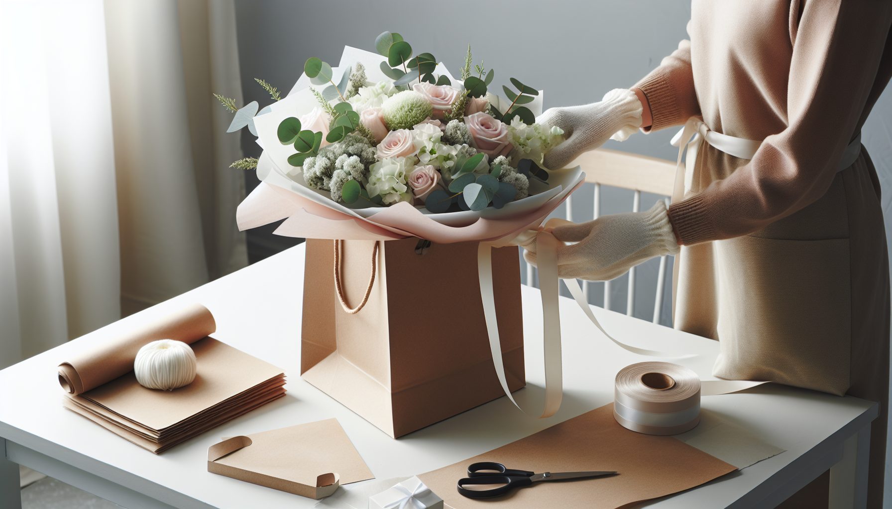 Как подобрать цветы для минималистичного свадебного букета