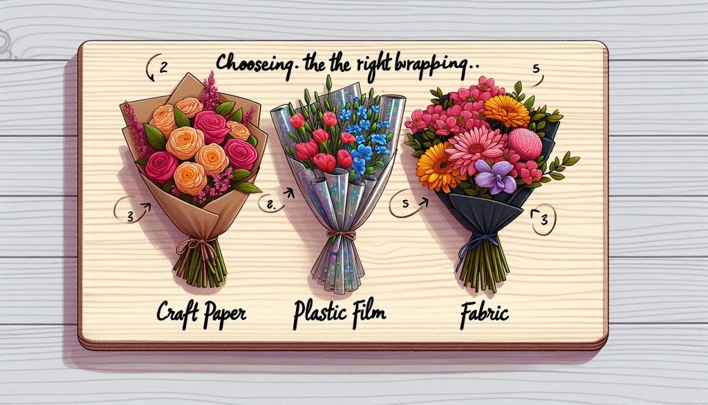 Крафт, плёнка или ткань: какую упаковку для букета выбрать, чтобы не промахнуться