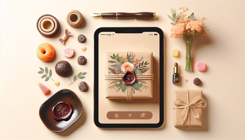 Гайд выбрать материалы для подарочный набор «цветы+конфеты»: в крафт-бумагу, для маркетплейса, с восковой печатью