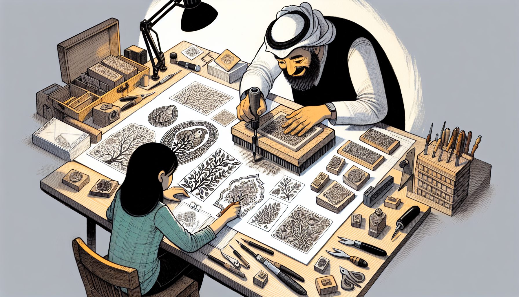 Советы по созданию рисунков и штампов