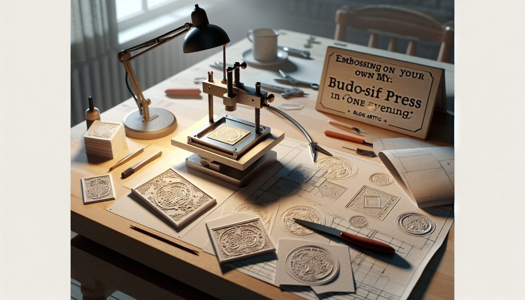 Тиснение своими руками: бюджетный пресс за вечер