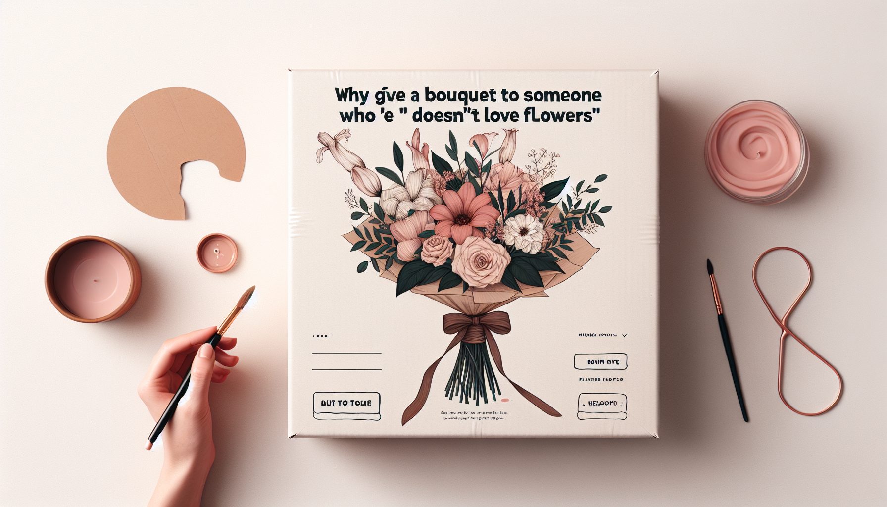 Почему вообще дарить букет тому, кто «не любит цветы»