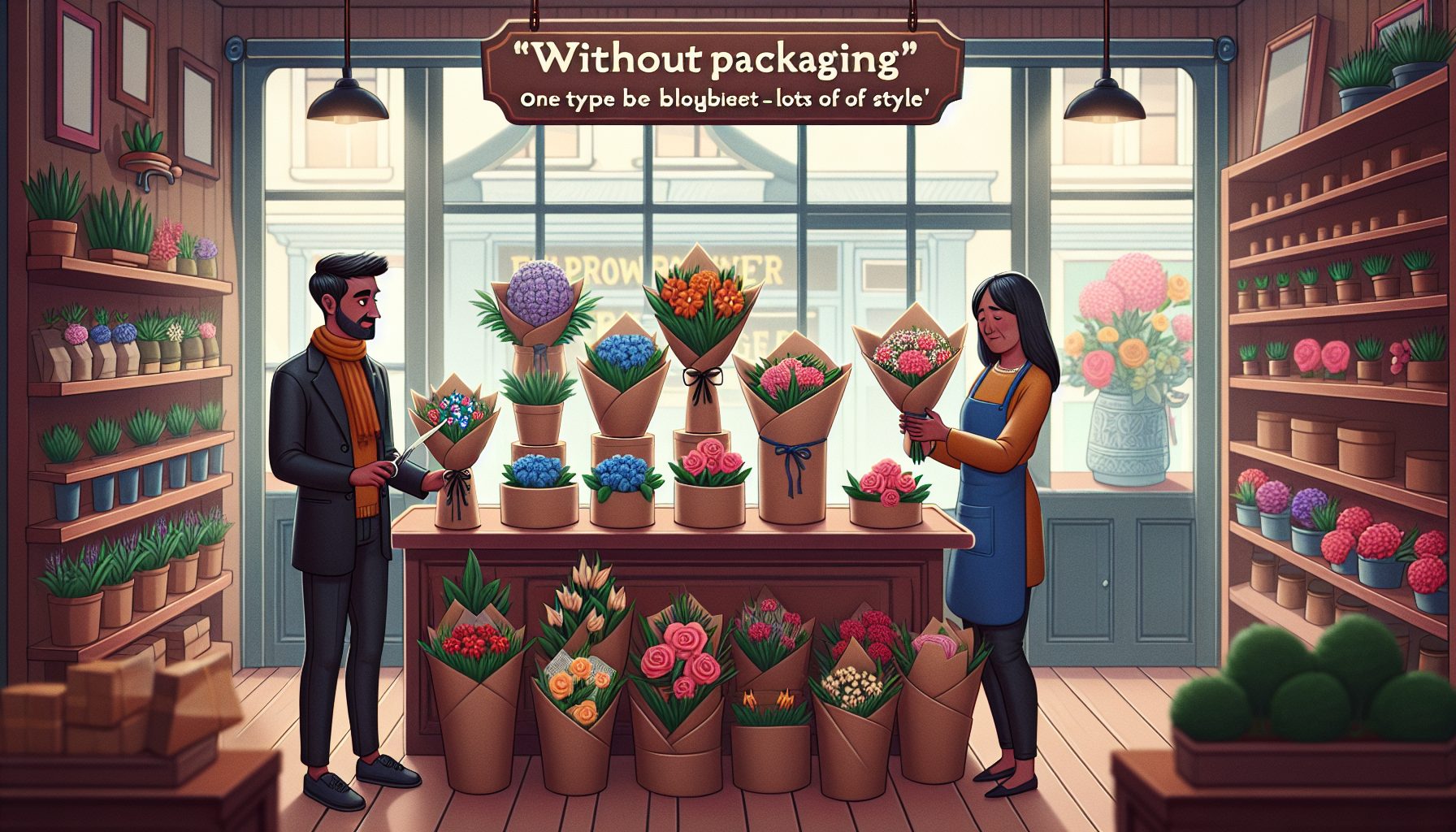 История про клиента, который хотел «без упаковки»