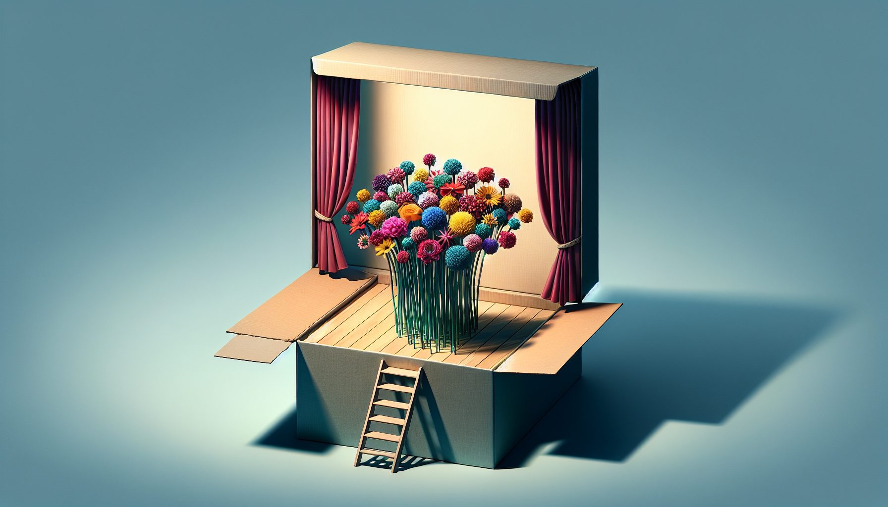 Когда коробка становится сценой