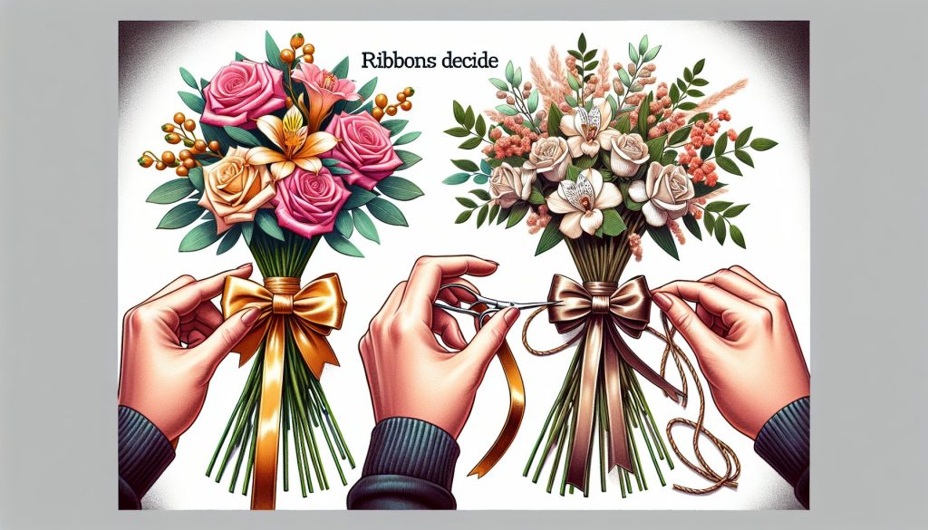 Ленты решают: какие завязки делают букет дорогим, а какие — дешёвым