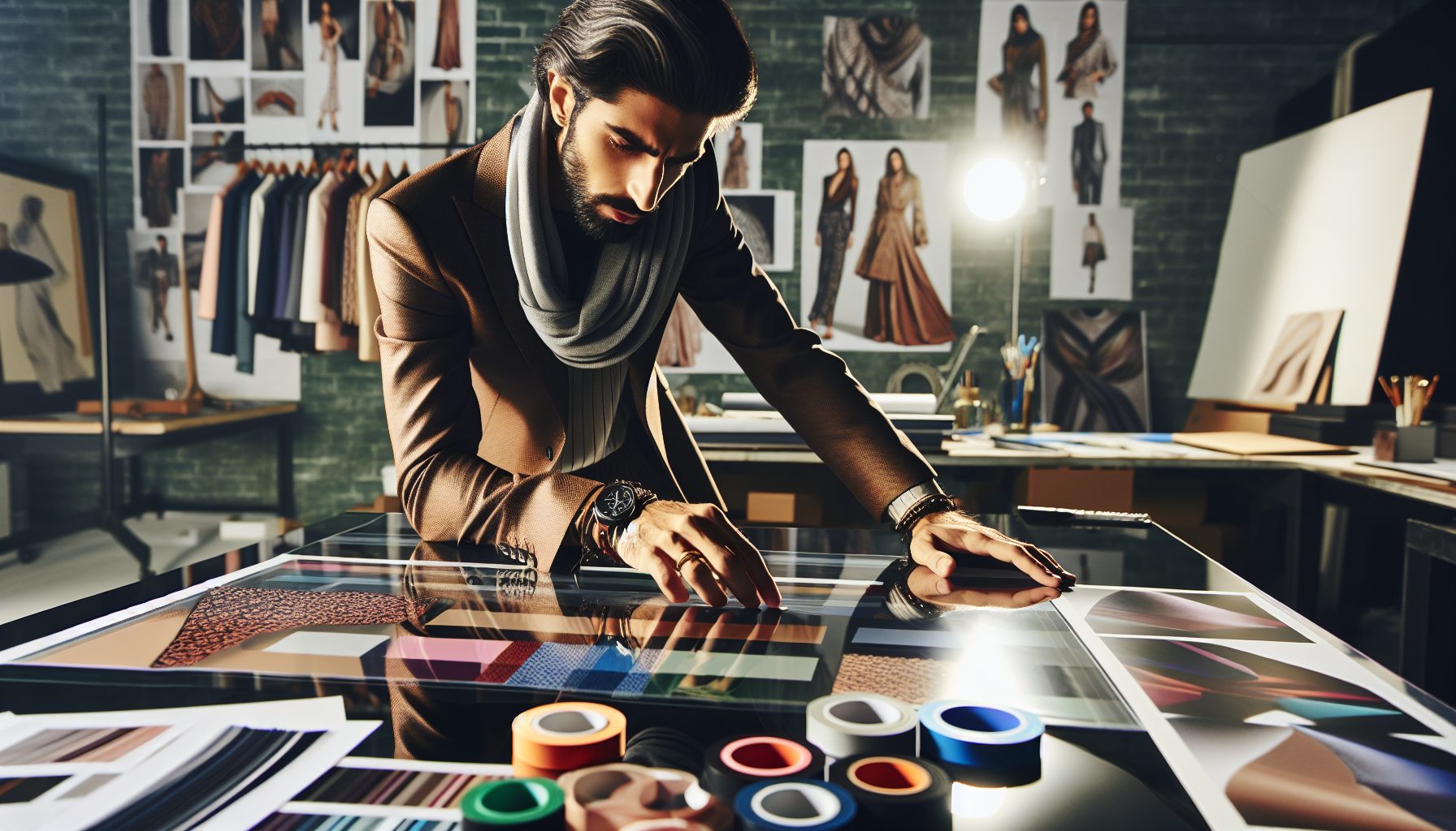 Как работаю с глянцем я