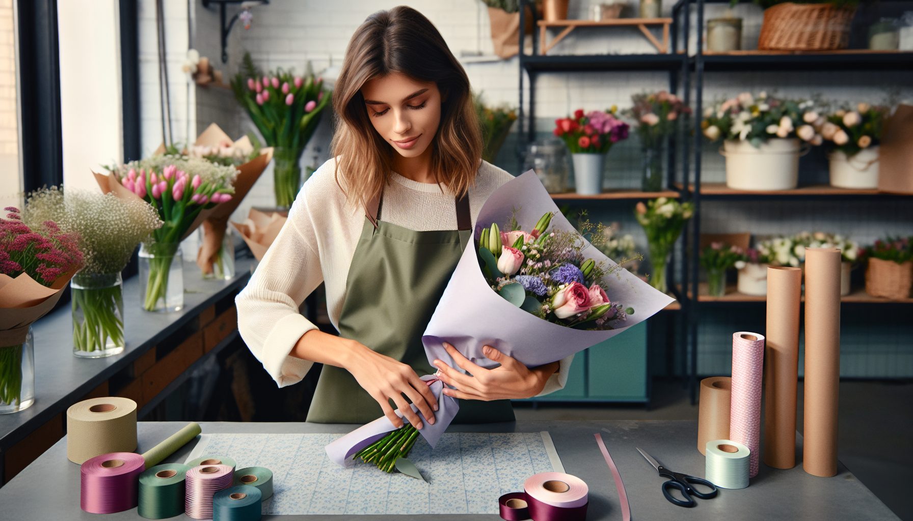 Зачем вообще флористу бумага