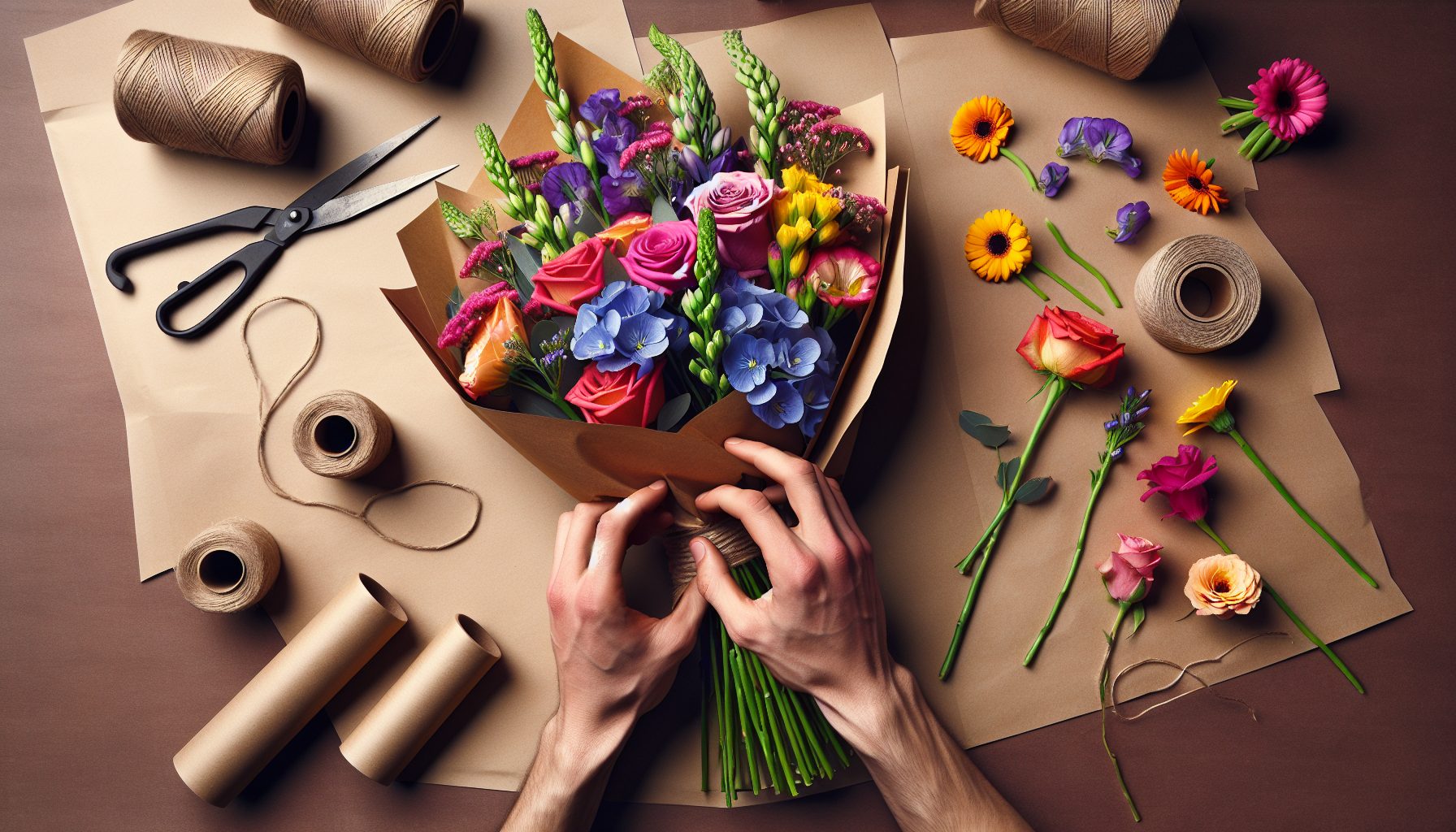 Фиксация букета: держим форму и настроение