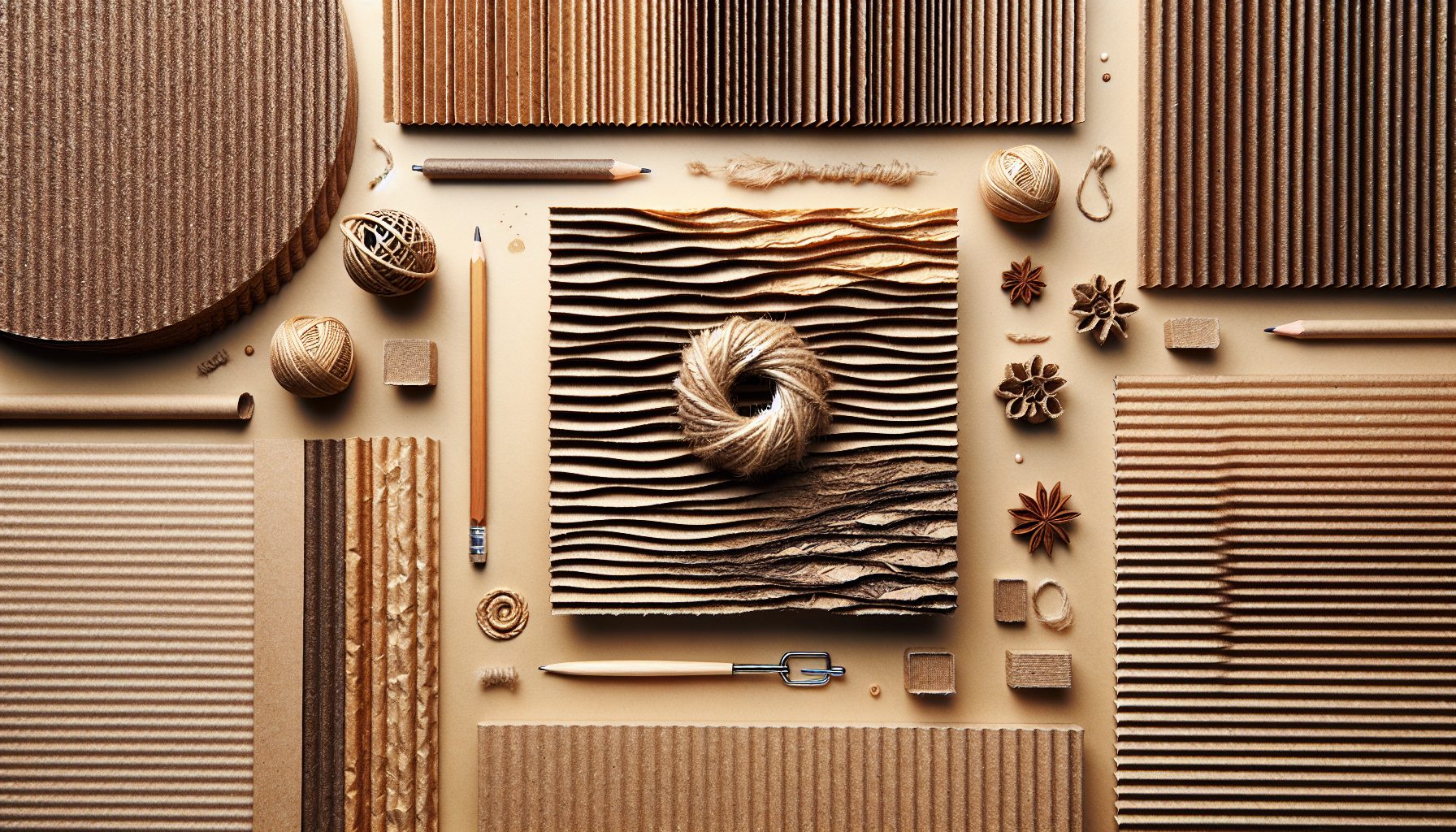 Рифленый крафт — текстура, которая добавляет характера