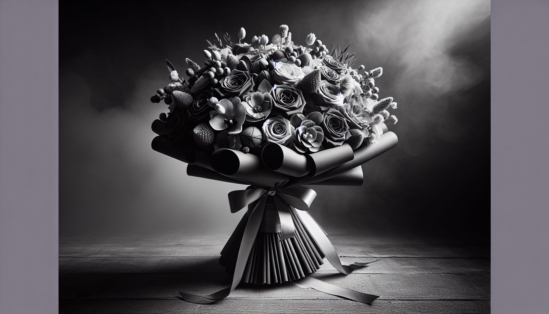 Почему монохромные букеты — это не скучно