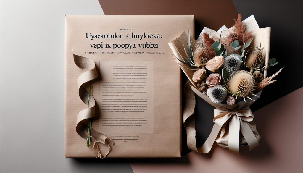 Упаковка букета для мужчины: без бантиков и розовых волн