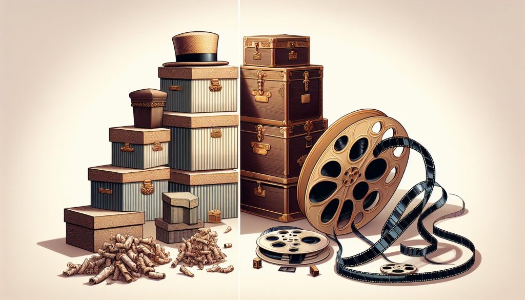 Шляпные коробки против классической пленки: честное сравнение