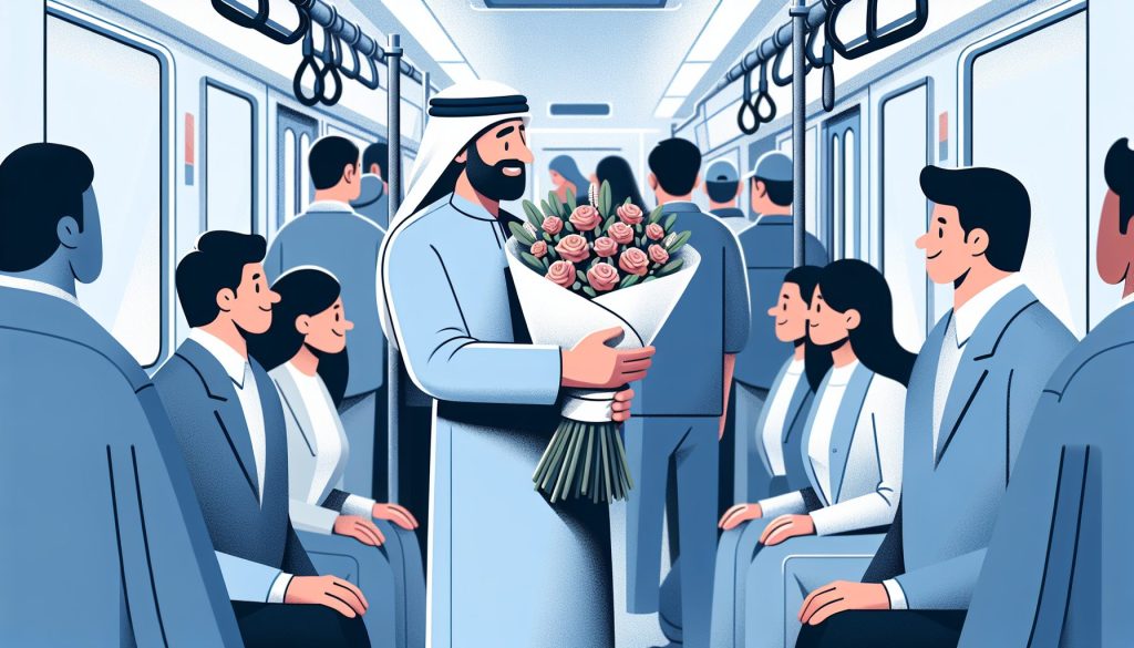 Как упаковать букет, если вы дарите его в метро или трамвае