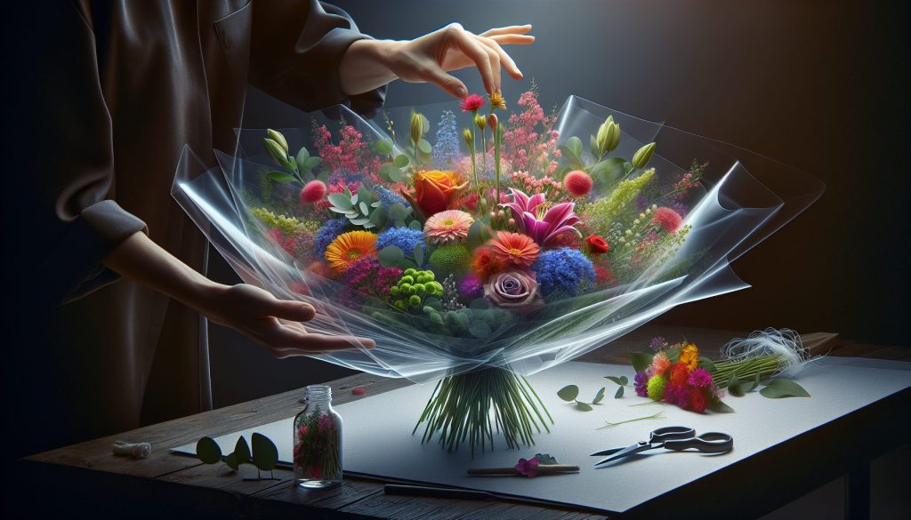 Как сделать упаковку, которая подчеркнёт форму букета, а не спрячёт её