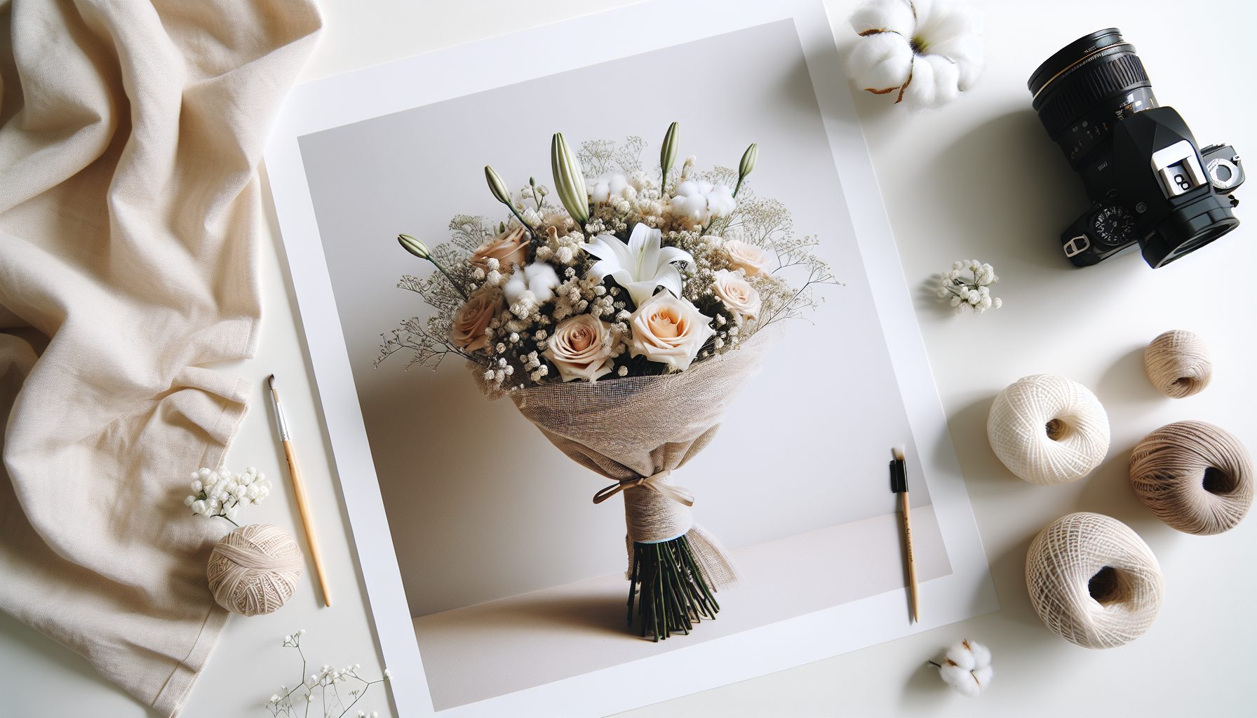 Тканевое обрамление: хлопок, лен, муслин