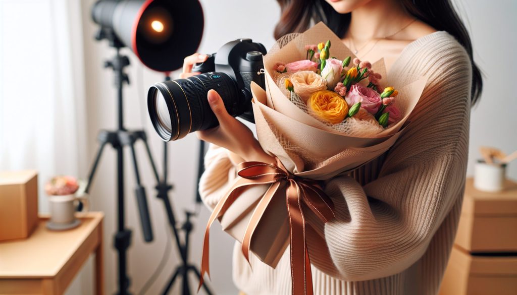 Как упаковать букет, чтобы его было удобно держать и фотографировать