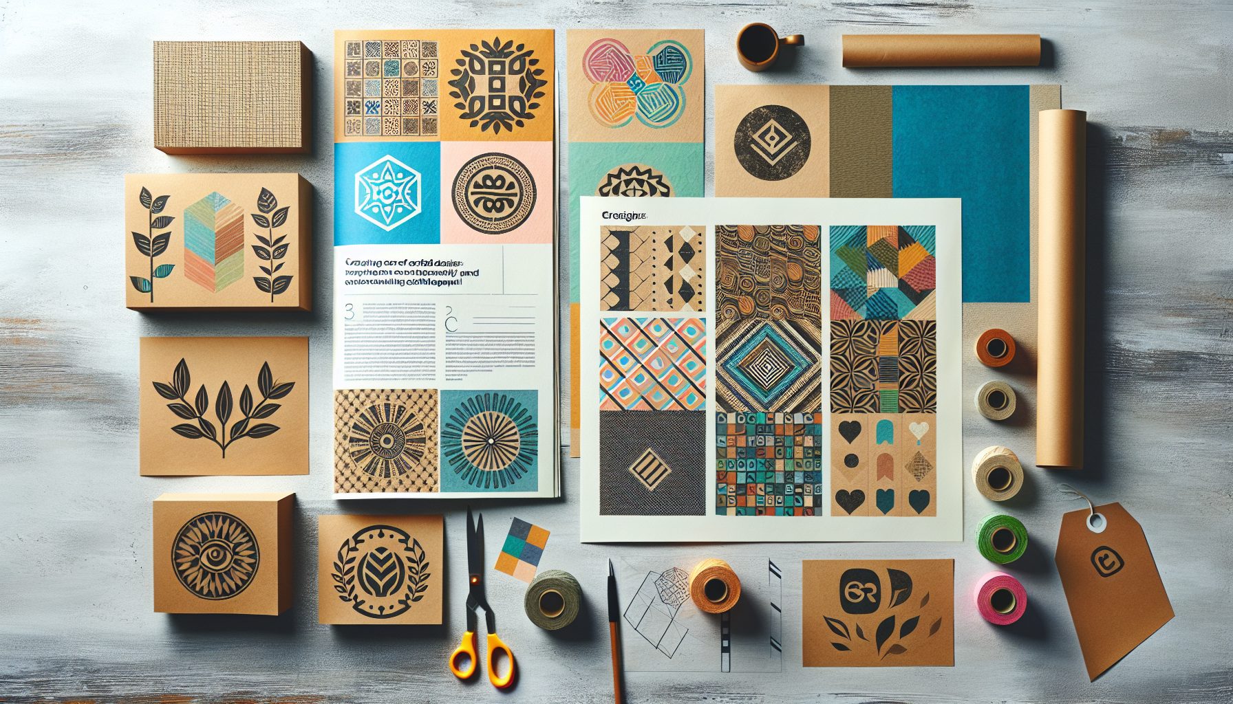 Крафт с принтом — индивидуальность и бренд в одном