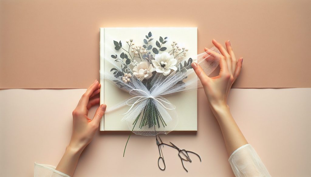 Упаковка букетов в сетку: воздушный стиль без лишних деталей