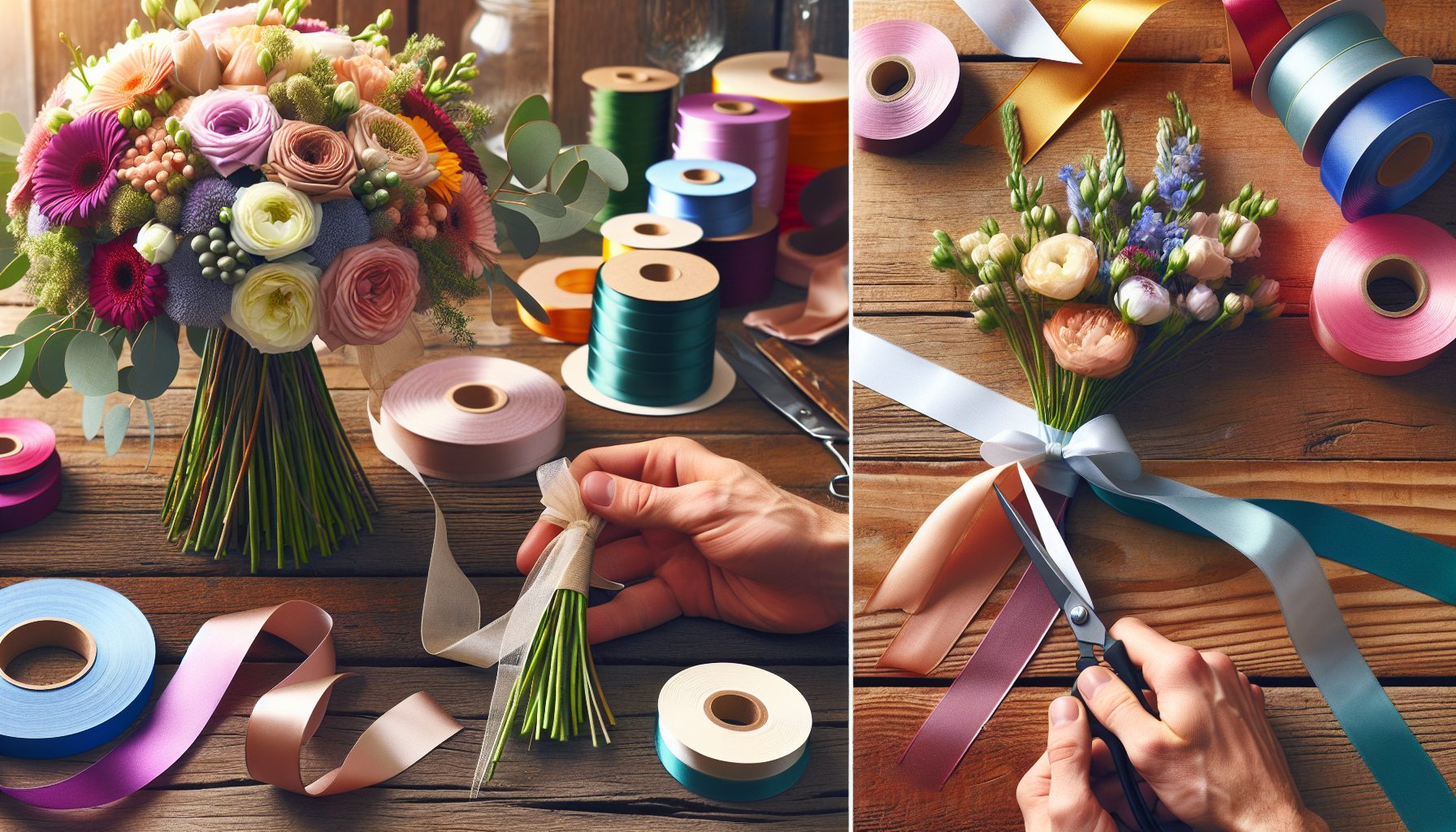 Подбор ленты и финальная завязка