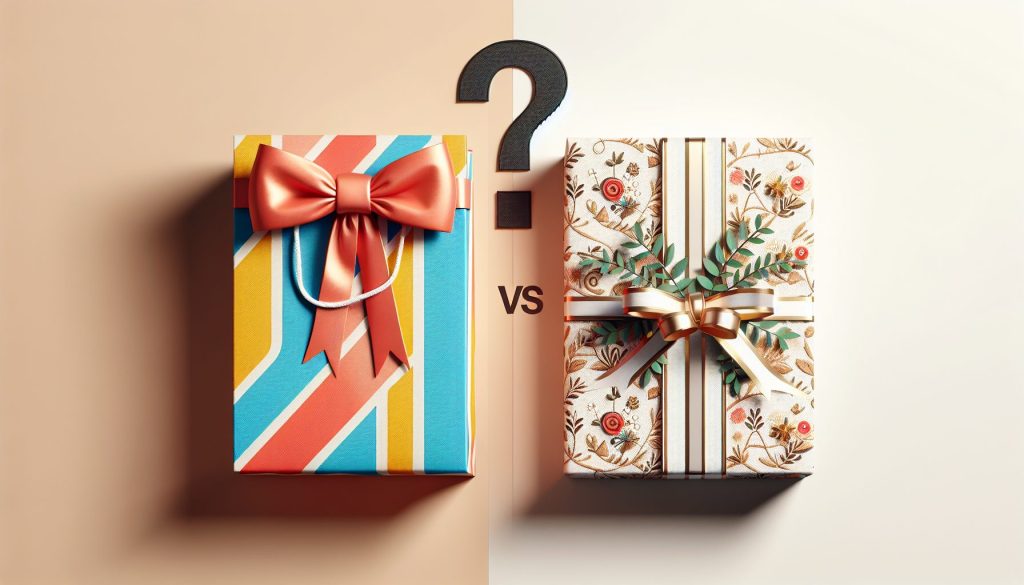 Подарочный пакет vs декоративная упаковка: что работает лучше