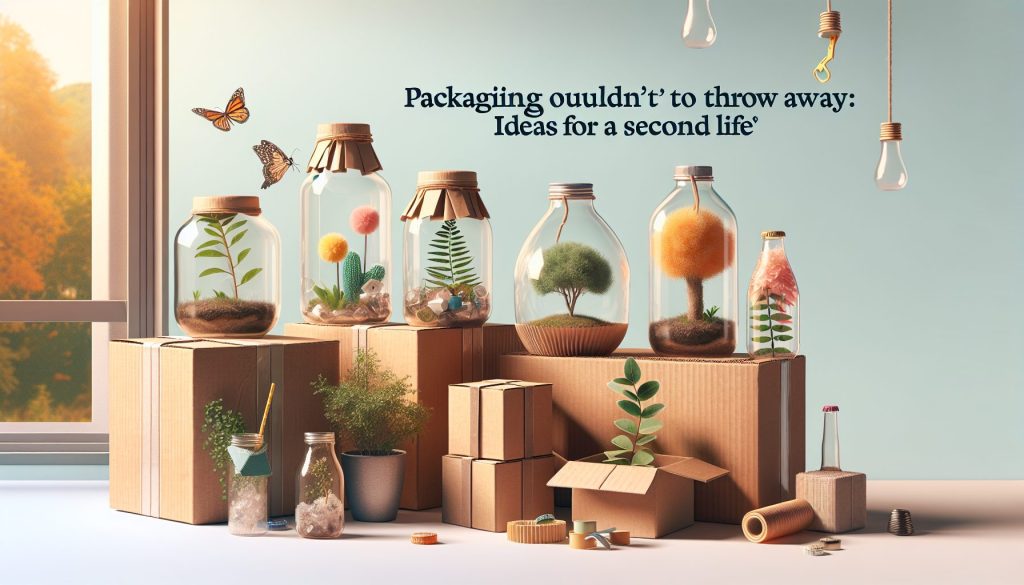 Упаковка, которую не хочется выбрасывать: идеи «второй жизни»