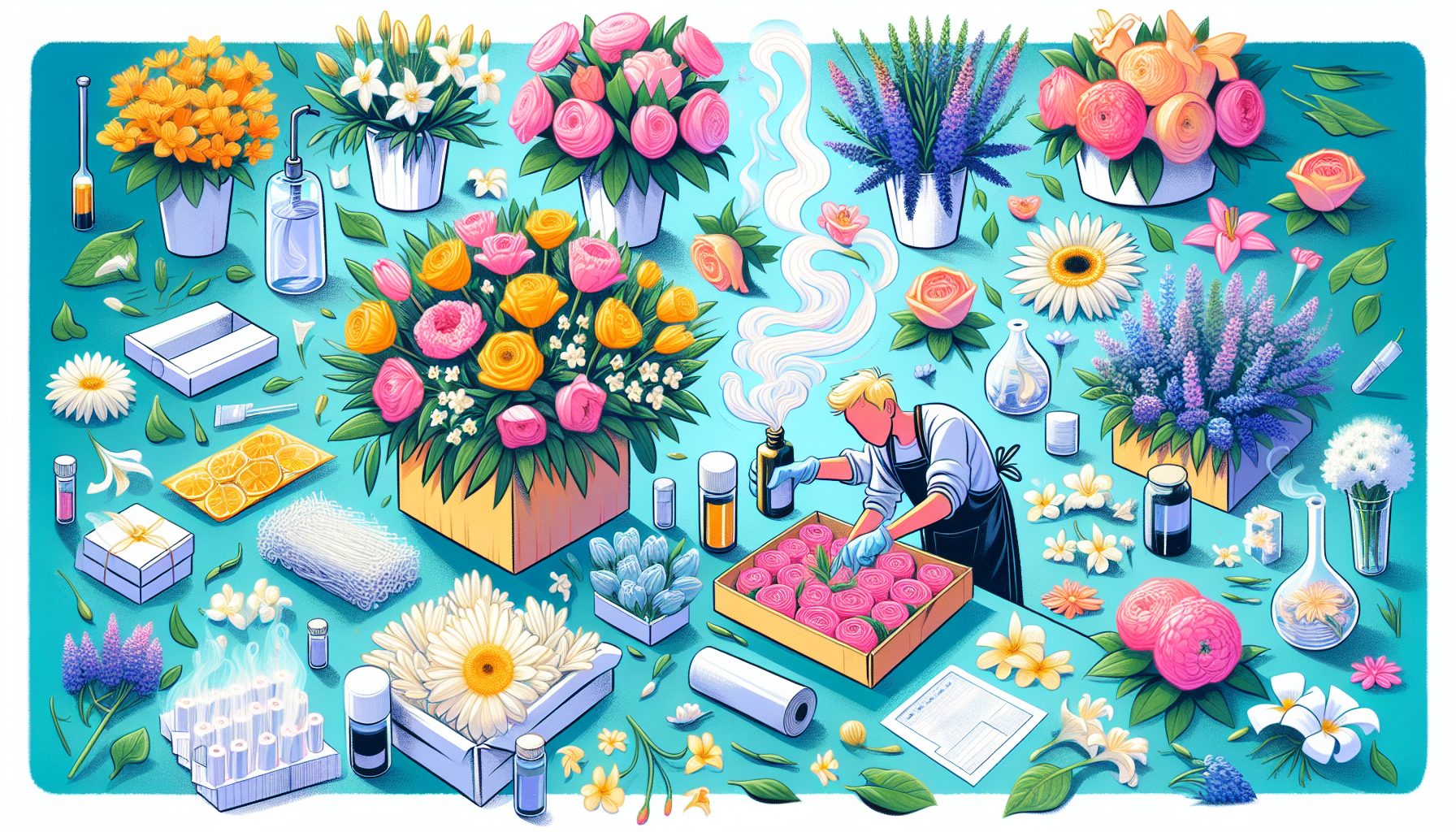 Типичные ошибки при упаковке ароматных цветов