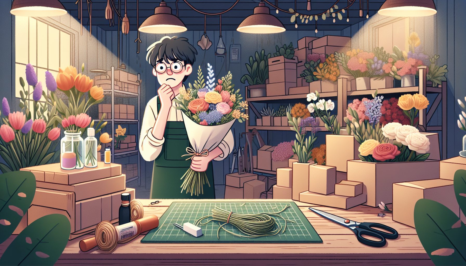 Первое знакомство с упаковкой, или как я держала ножницы, дрожащими руками