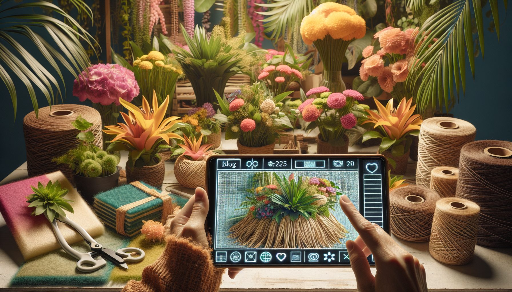 Сизаль: немного тропиков в каждом букете