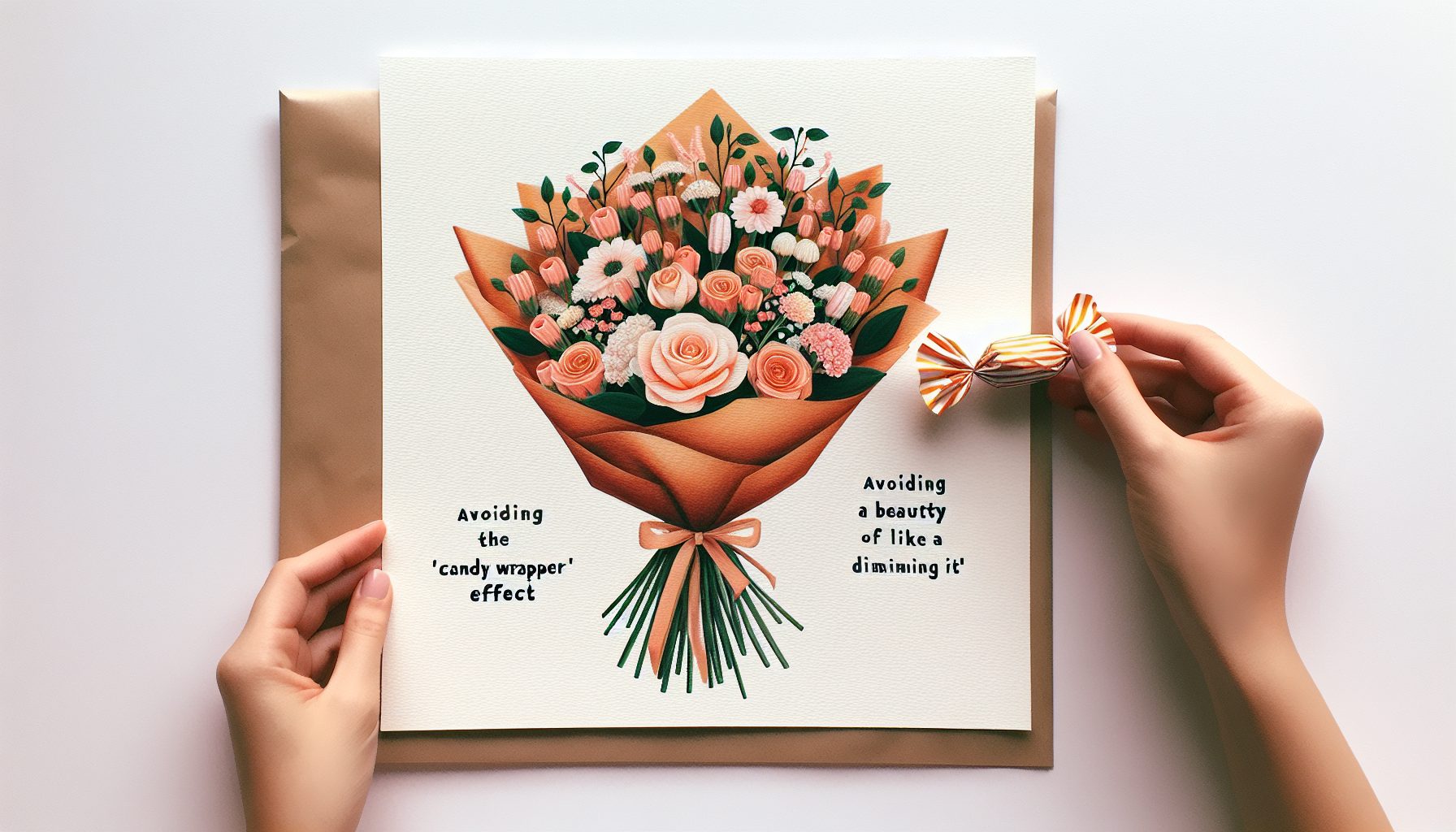 Почему эффект «конфетка» портит даже самый милый букет