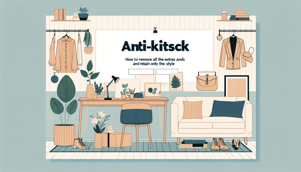 Анти-китч: как убрать всё лишнее и оставить только стиль