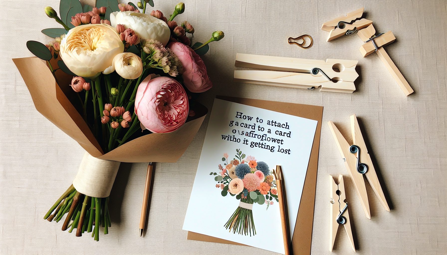 Классическая деревянная прищепка