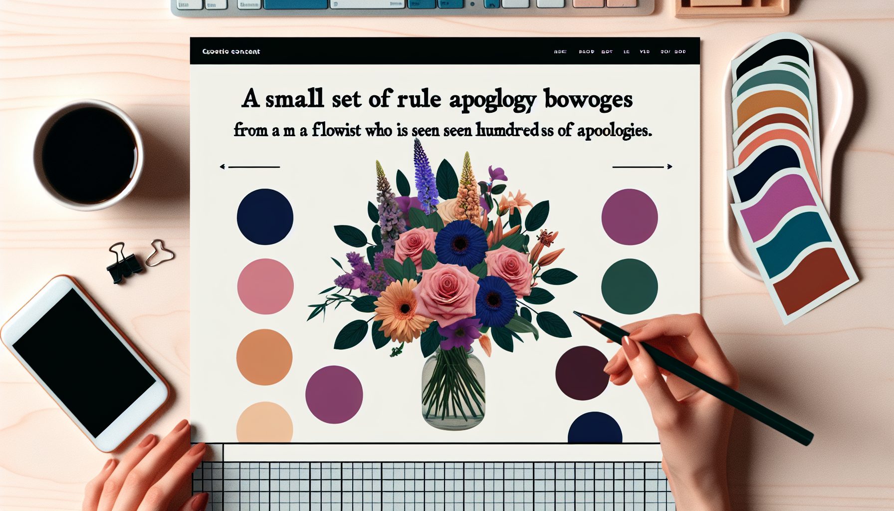 Небольшой набор правил «от флориста, пережившего сотни извинений»