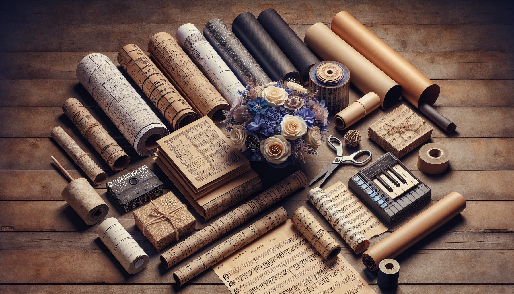 Выбор материалов: от бумаги до ткани