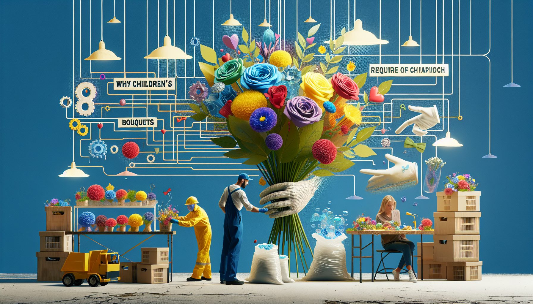 Почему детские букеты требуют особого подхода